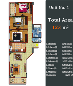 شقة مكرر 123م